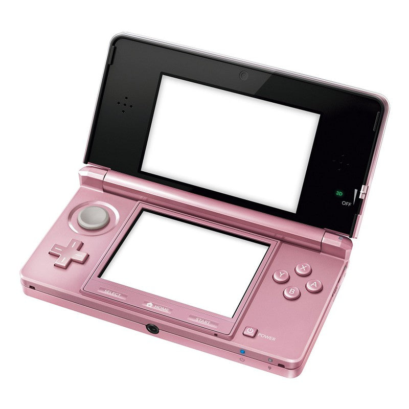 Konsole Coral Pink Nintendogs Edition + Spiel + Netzteil