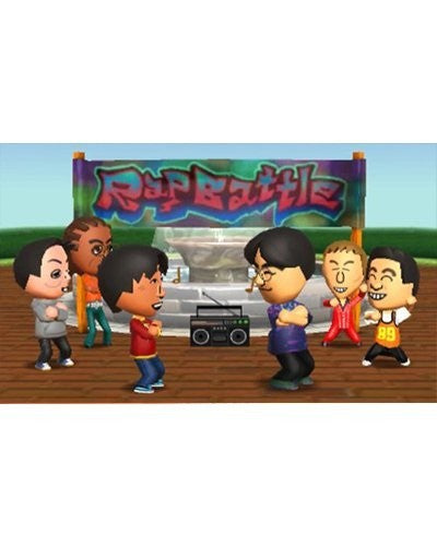 Konsole weiß-rot Tomodachi Life Edition + Spiel + Netzteil — weiß-rot Tomodachi Life Edition