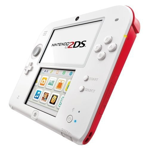 Konsole weiß-rot Tomodachi Life Edition + Netzteil — weiß-rot Tomodachi Life Edition