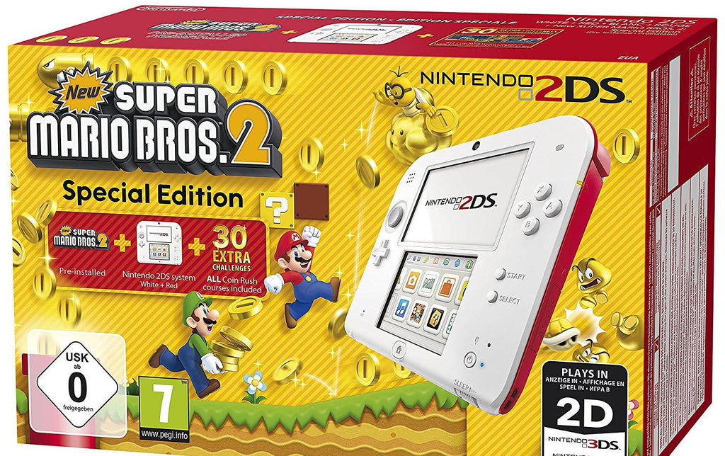 Konsole New Super Mario Bros 2 Edit + Netzteil