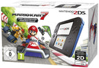 Konsole schwarz-blau Mario Kart 7 + Netzteil