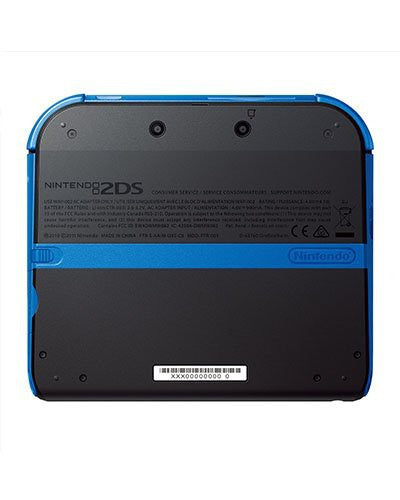 Konsole schwarz-blau Mario Kart 7 Edition + Netzteil — schwarz-blau Mario Kart 7 Edition