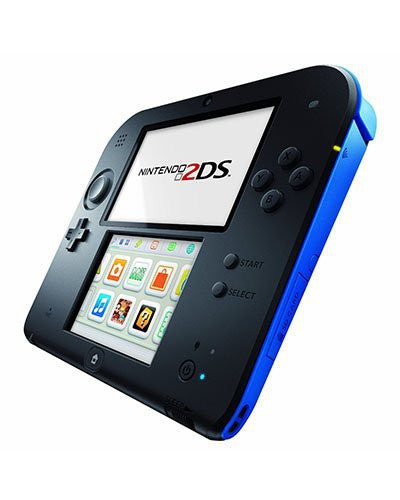 Konsole schwarz-blau Mario Kart 7 Edition + Netzteil — schwarz-blau Mario Kart 7 Edition