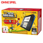 Konsole schwarz-blau Mario Bros. 2 + Netzteil