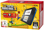 Konsole schwarz-blau Mario Bros. 2 Edition + Netzteil — schwarz-blau Mario Bros. 2 Edition