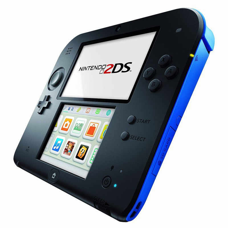 Konsole schwarz-blau + Mario Kart 7 vorinst. + Netzteil