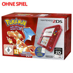 Konsole rot-transp. Pokémon Rote Edition + Netzteil — rot-transp. Pokémon Rote Edition