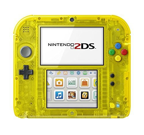 Konsole gelb-transp. Pokemon Gelbe Edition + Netzteil — gelb-transp. Pokemon Gelbe Edition