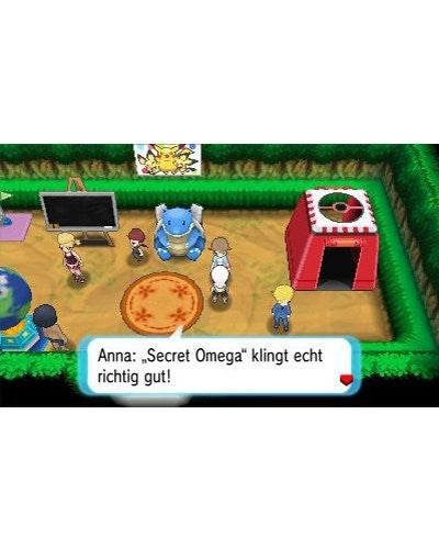 Konsole Pokemon Alpha Saphir Edition + Spiel + Netzteil — Pokemon Alpha Saphir Edition