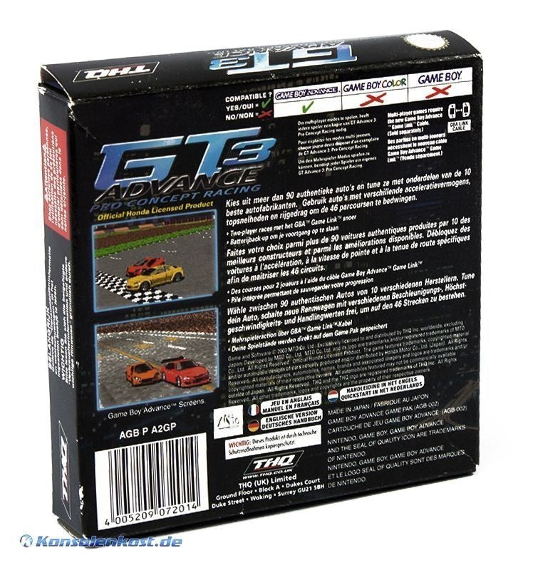 GT Advance 3: Pro Concept Racing (JP)