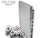 Konsole Slim silber + 2 Original DualShock Controller + Zubehör