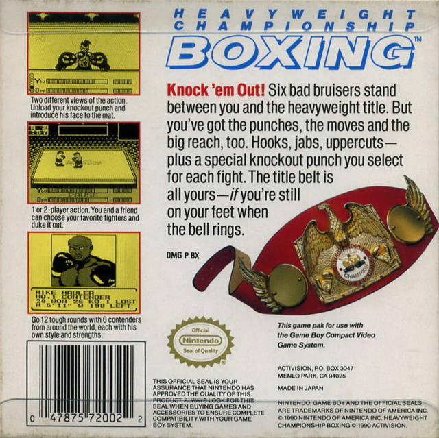 Heavyweight Championship Boxing (US)