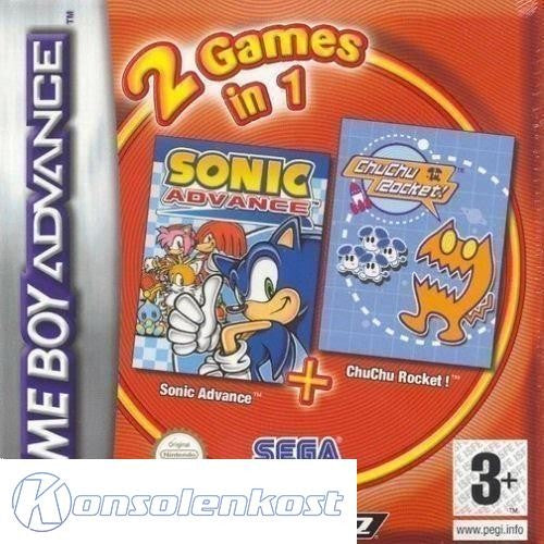 2 in 1: Sonic Advance + ChuChu Rocket!