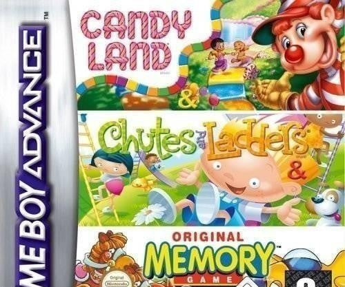 3 in 1: CandyLand + Chutes & Ladders + Memory