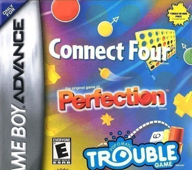 3 in 1: Connect Four + Perfection + Trouble