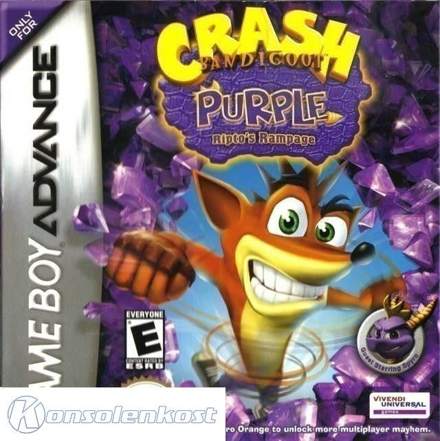 Crash Bandicoot Purple (US)