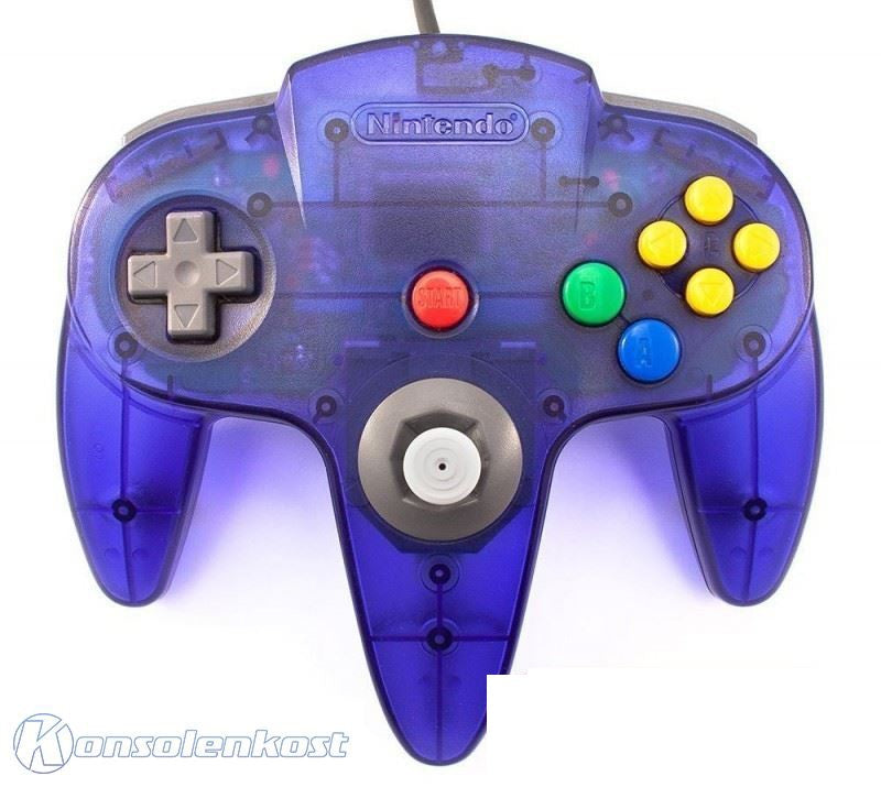 Original Controller Ocean Blue / violett-transp. NUS-005