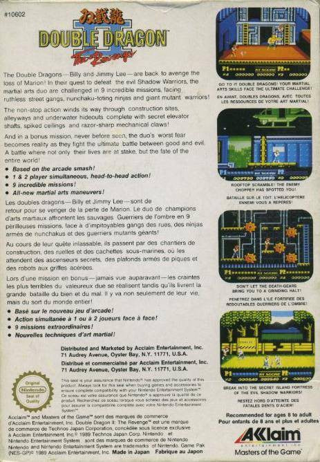 Double Dragon II