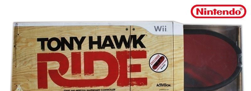 Original Skateboard Controller rot Tony Hawk: Ride