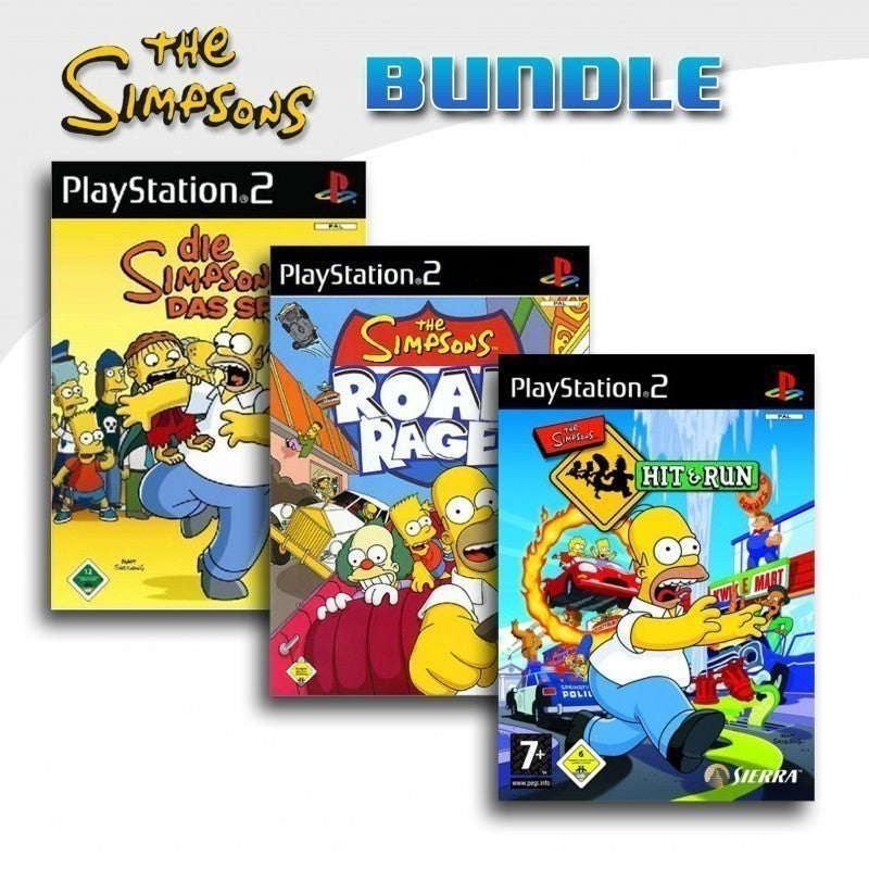 The Simpsons: Road Rage + Hit & Run + Das Spiel