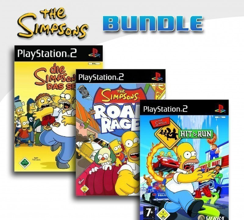 The Simpsons: Road Rage + Hit & Run + Das Spiel