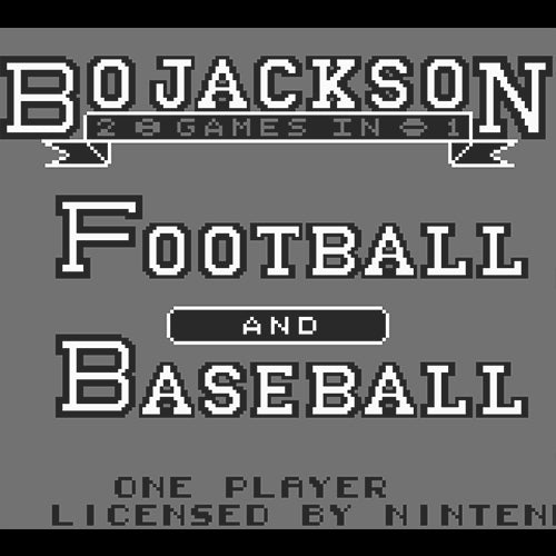 Bo Jackson: Two Games In One (US)