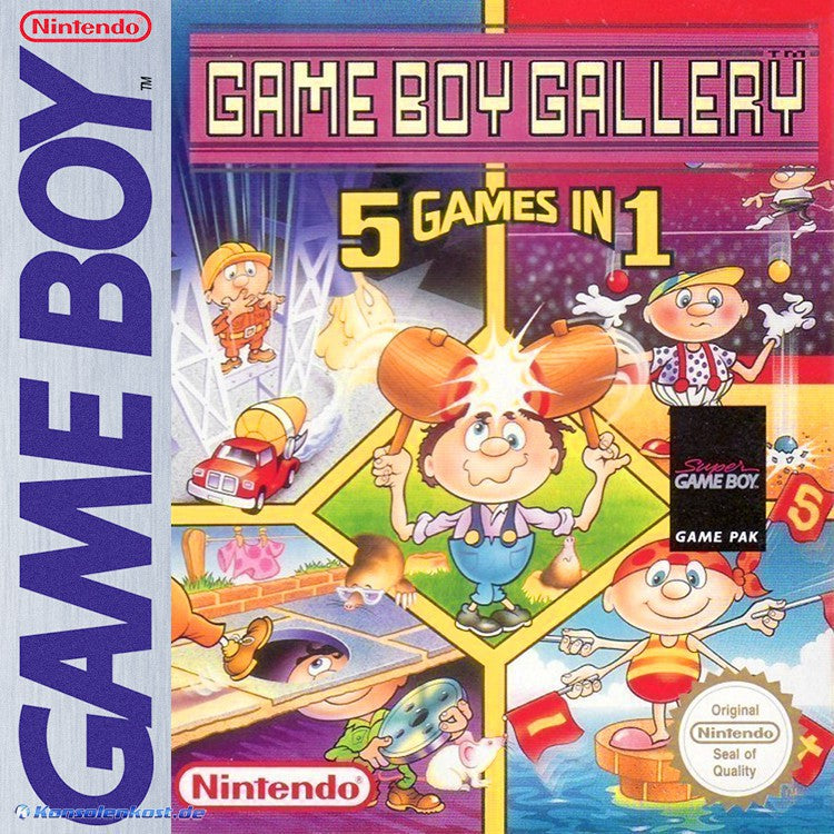 GB Gallery 5 Games in 1