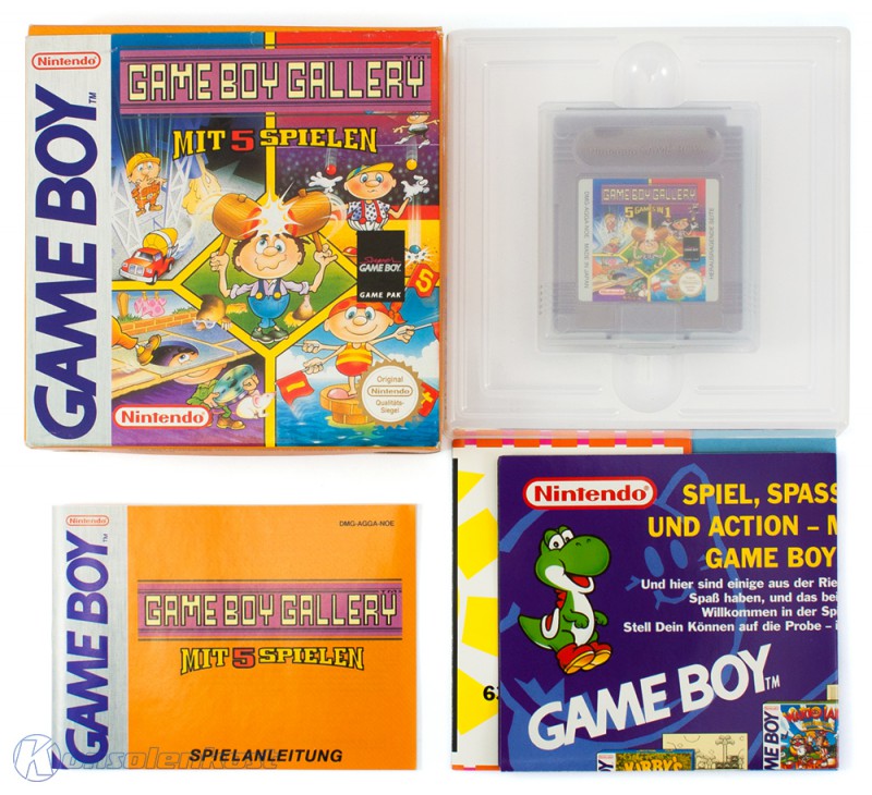 GB Gallery 5 Games in 1