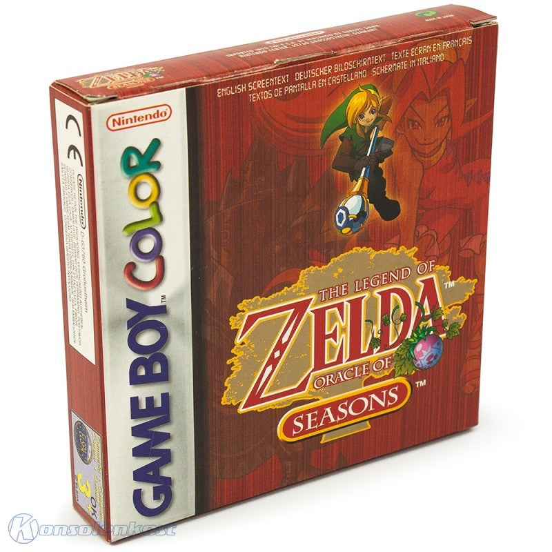 The Legend of Zelda: Oracle of Seasons #WATA Grading CIB 9.0 (EU) · Sammlerstück