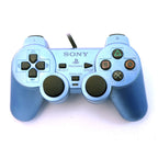 Konsole aqua blau + DualShock Controller + Zubehör