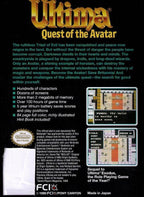 Ultima: Quest of the Avatar (US)