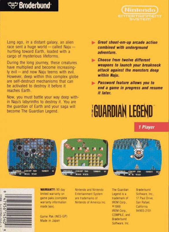 Guardian Legend (US)