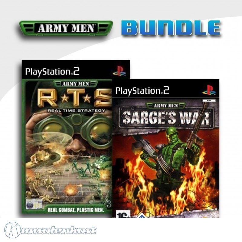 Army Men: Sarge's War + RTS Real Time Strategy
