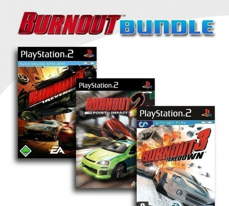 Burnout: Revenge + Bournout 2: Point of Impact + Burnout 3 - Takedown