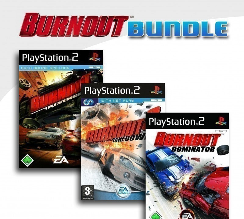 Burnout: Revenge + Burnout 3 - Takedown + Burnout Dominator