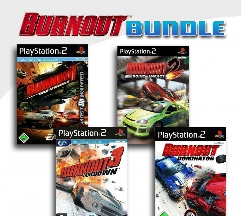 Burnout 4er Pack