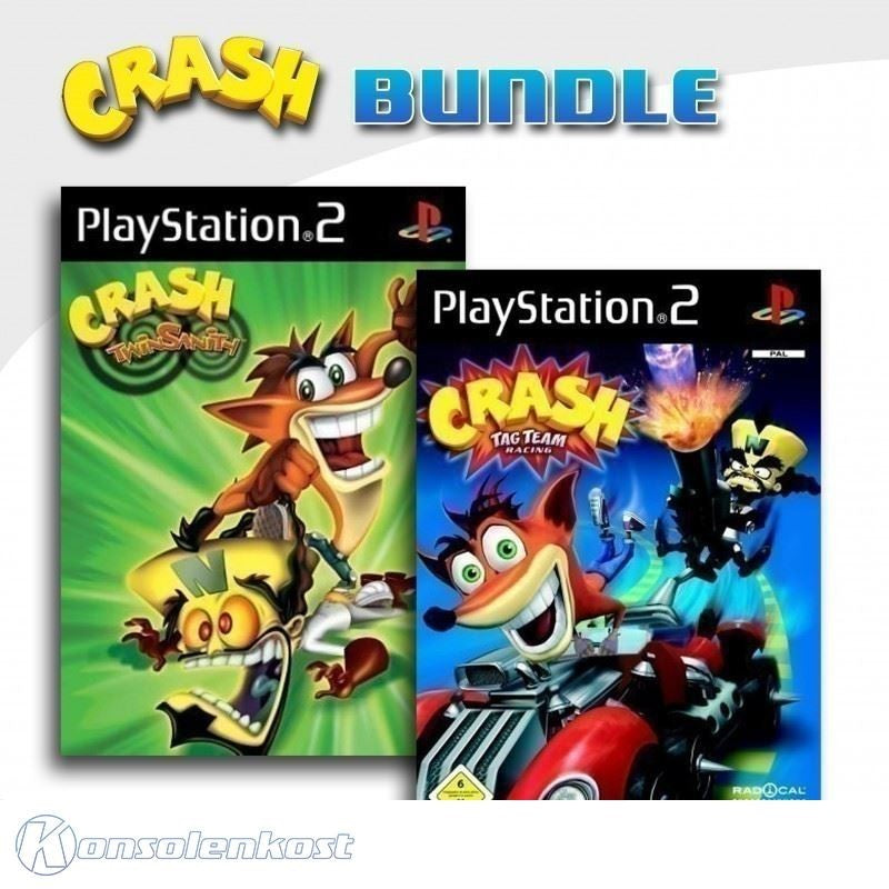Crash Bandicoot: Twinsanity + Crash: Tag Team Racing