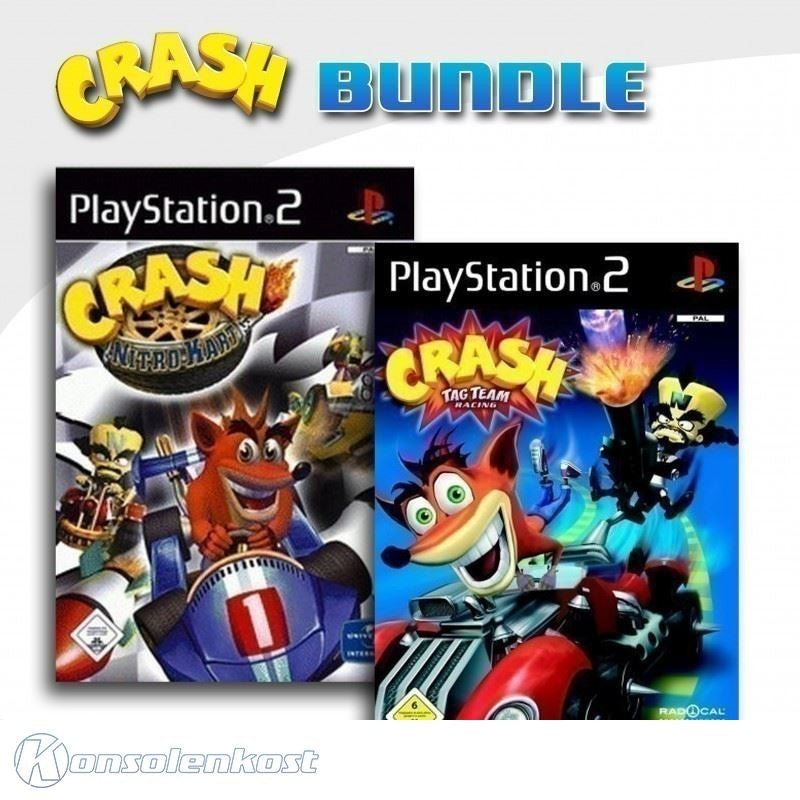 Crash: Nitro Kart + Crash: Tag Team Racing