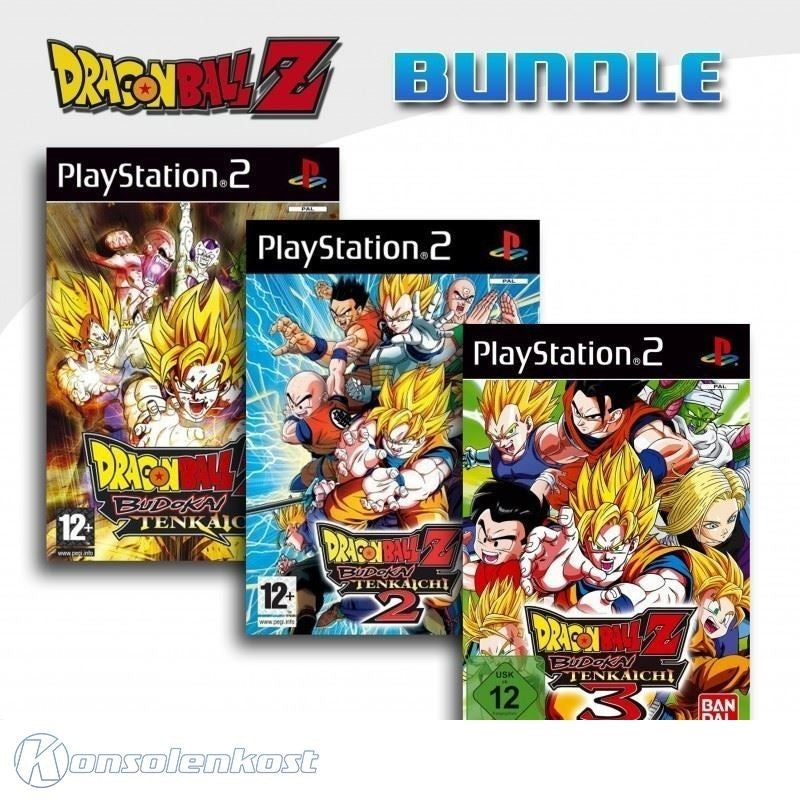Dragon Ball Z: Budokai Tenkaichi 3er Pack