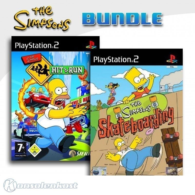 The Simpsons: Hit & Run + Simpsons Skateboarding