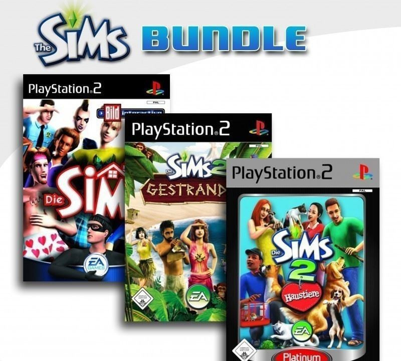 Die Sims + Die Sims 2: Gestrandet + Die Sims 2 - Haustiere