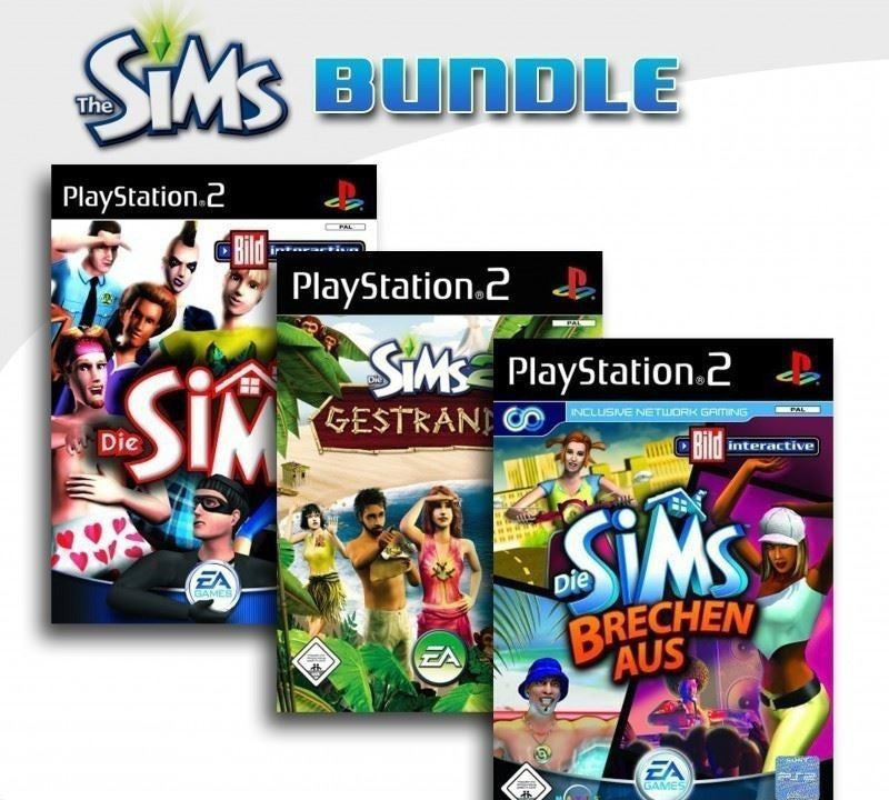 Die Sims + Die Sims 2: Gestrandet + Die Sims brechen aus