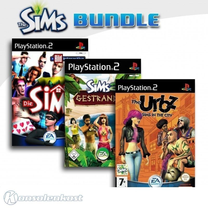 Die Sims + Die Sims 2: Gestrandet + Die Urbz: Sims in the City