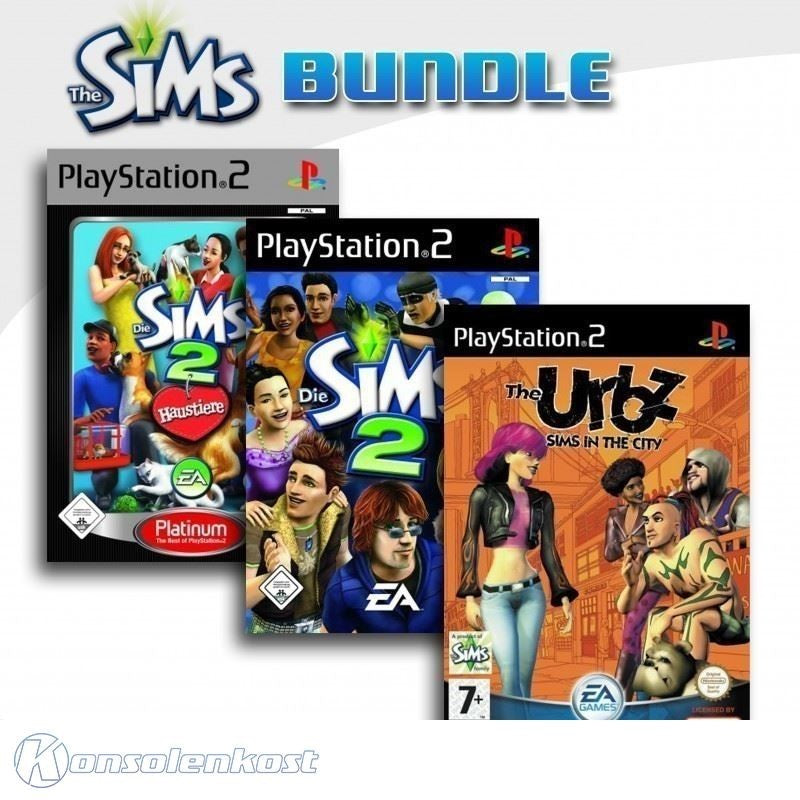 Die Sims 2: Haustiere + Die Urbz: Sims in the City + Die Sims 2