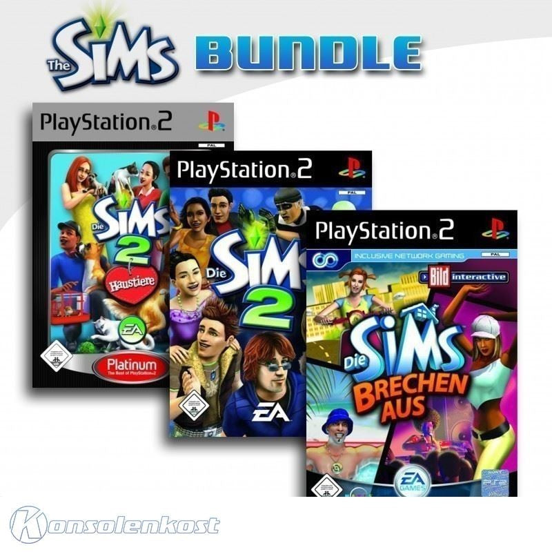 Die Sims 2: Haustiere + Die Sims 2 + Die Sims brechen aus