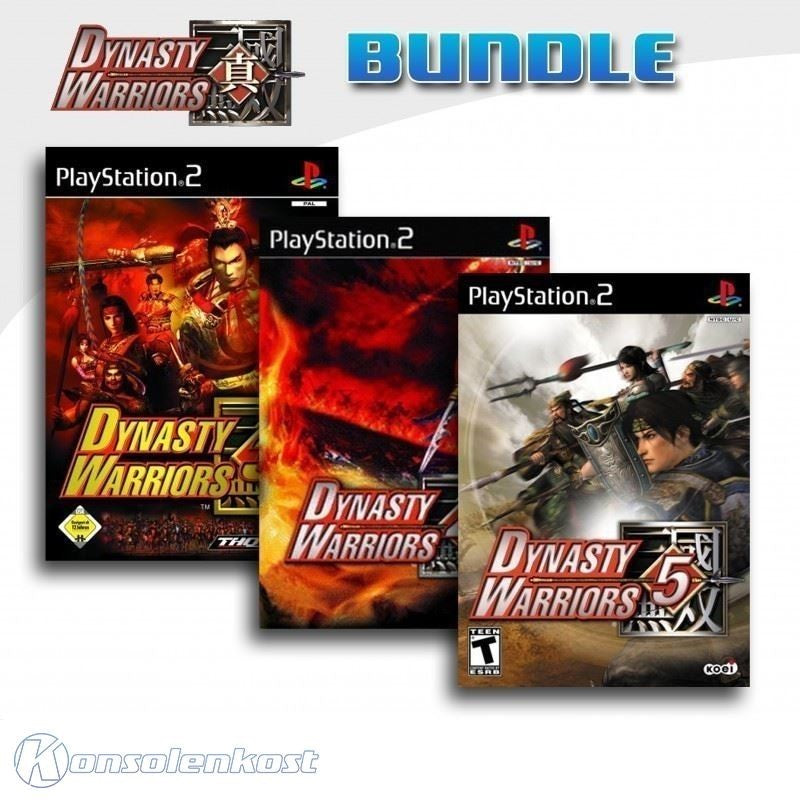 Dynasty Warriors 3 + Dynasty Warriors 4 + Dynasty Warriors 5
