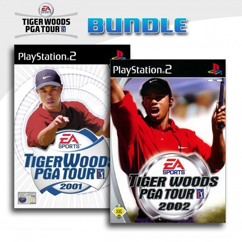 Tiger Woods PGA Tour 2001 + Tiger Woods PGA Tour 2002