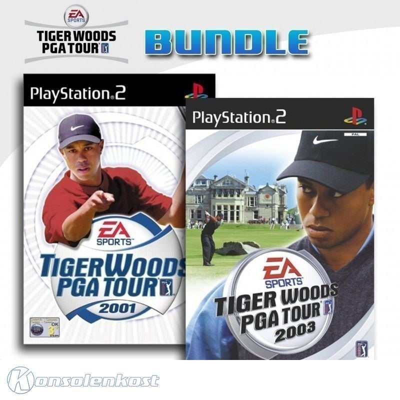 Tiger Woods PGA Tour 2001 + Tiger Woods PGA Tour 2003
