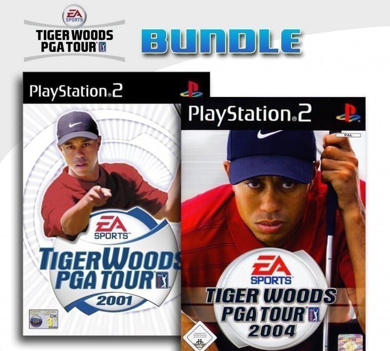 Tiger Woods PGA Tour 2001 + Tiger Woods PGA Tour 2004