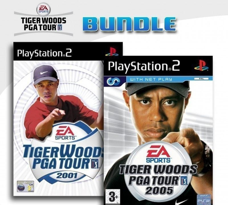 Tiger Woods PGA Tour 2001 + Tiger Woods PGA Tour 2005